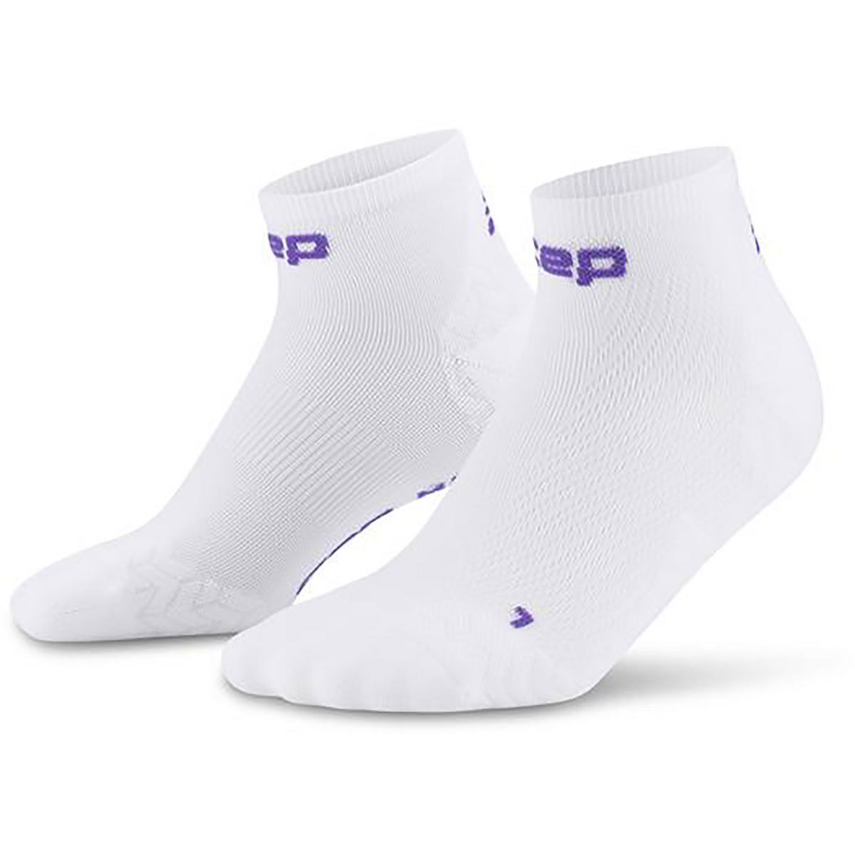 CEP Damen Run Ultralight 4.0 Socken (Größe 34 , weiss)