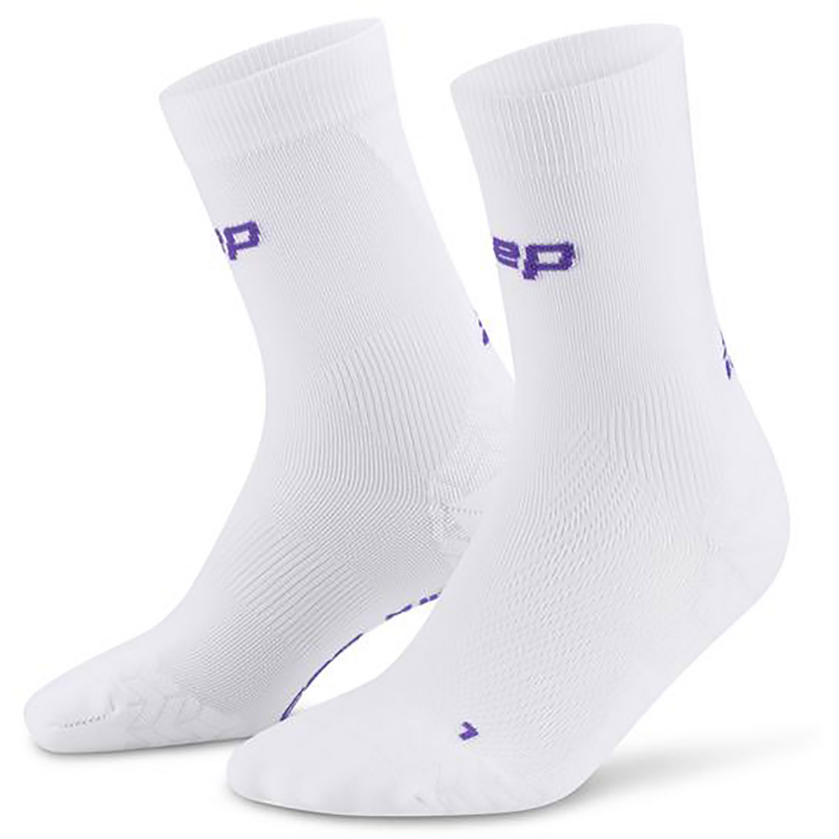 CEP Uomo Calzini Run Ultralight 4.0 (Taglia 39 , Bianco)