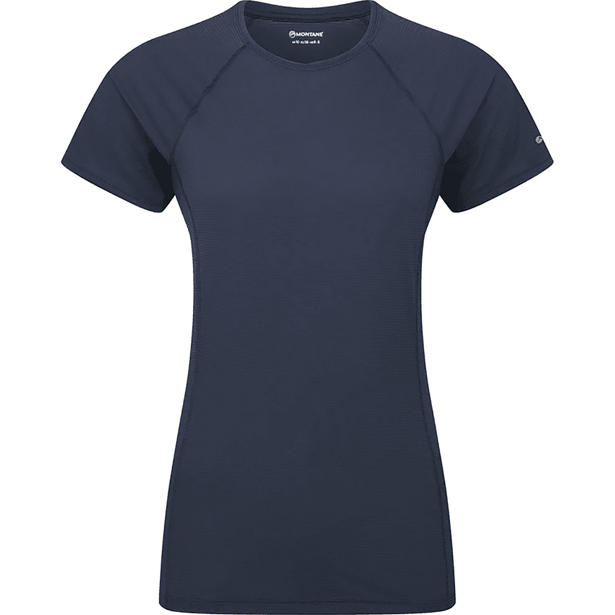 Montane Damen Dart Nano T-Shirt (Größe S, blau)