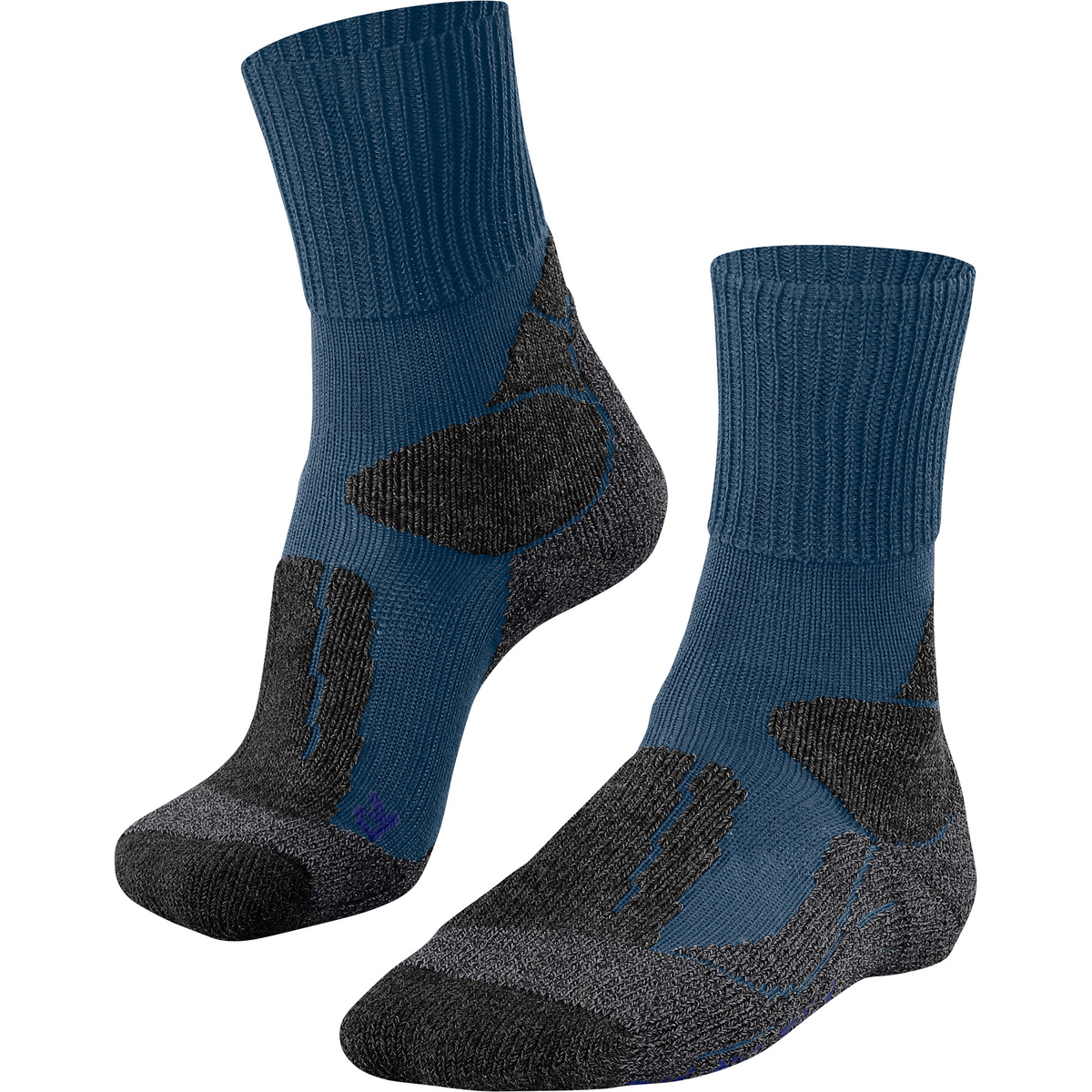 Falke Uomo Calzini TK1 Adventure Cool (Taglia 44 , Blu)