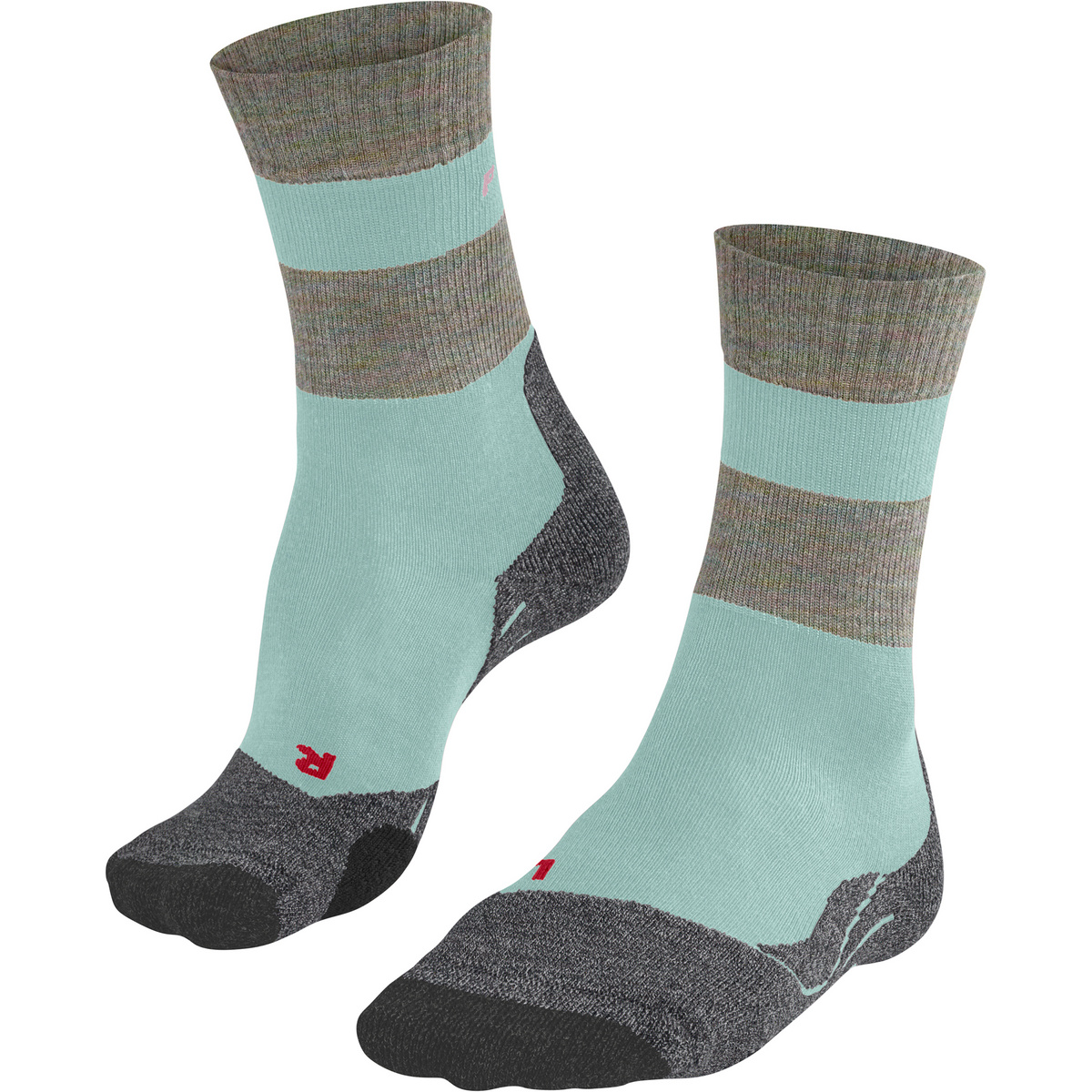 Falke Donna Calzini TK2 Explore (Taglia 39 , Turchese)