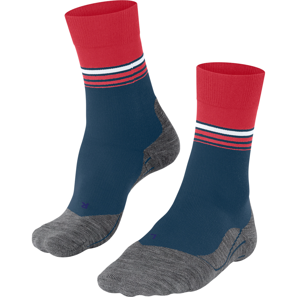 Falke Uomo Calzini RU4 Endurance Cool (Taglia 44 , Blu)