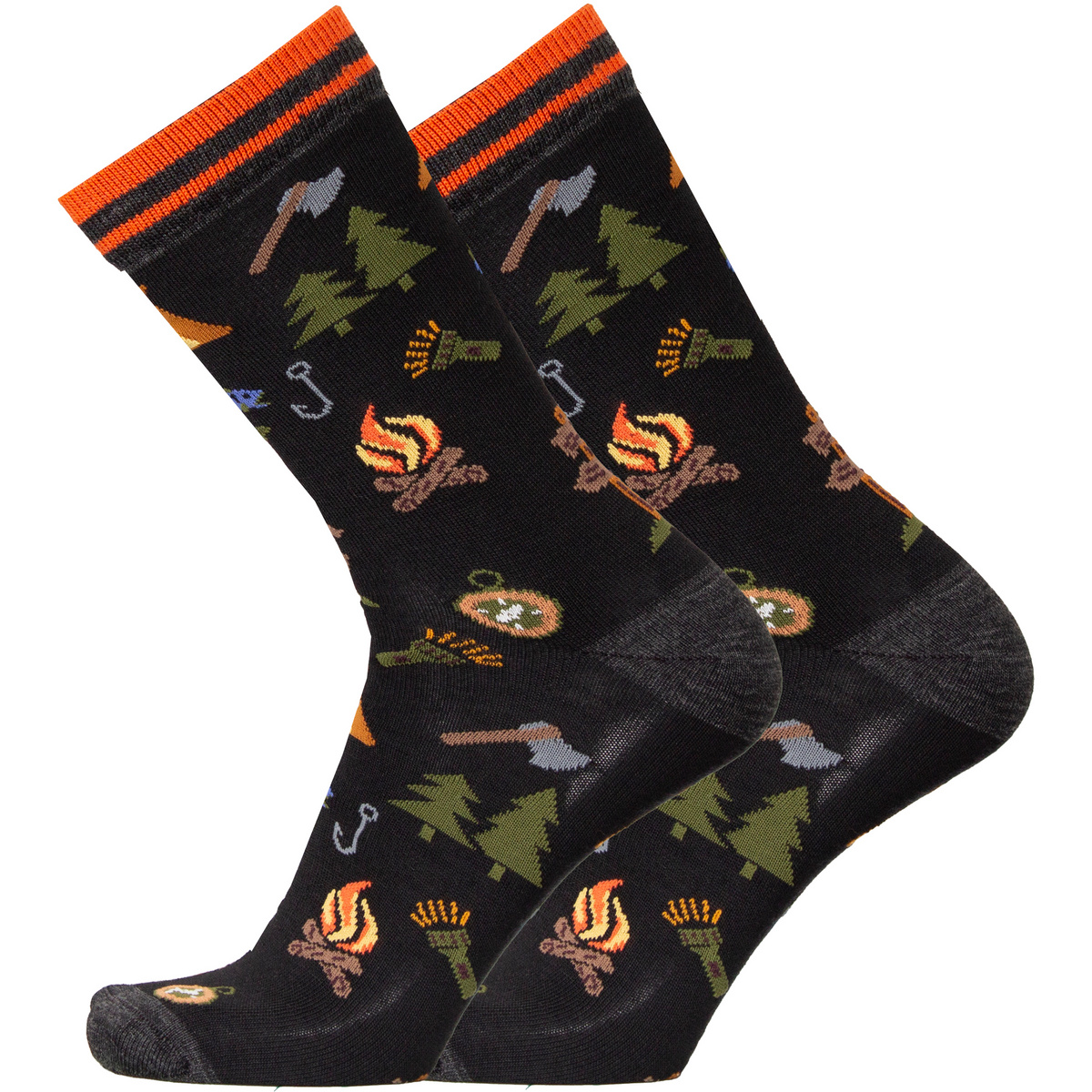 UphillSport Camping Socken (Größe 43 , schwarz)