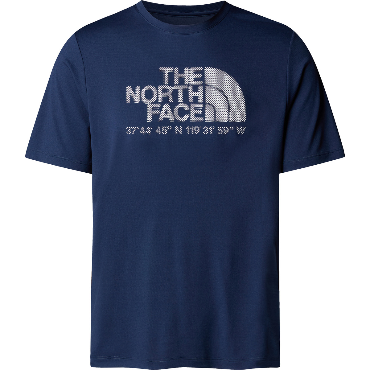 The North Face Uomo Maglietta 24/7 Logo Graphic (Taglia M, Blu)