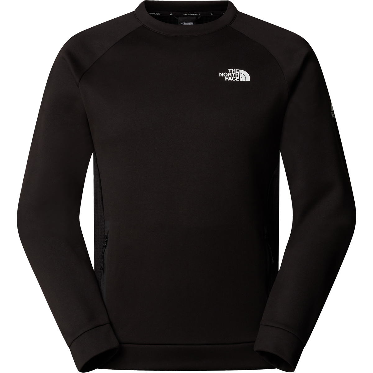The North Face Uomo Pullover Ma Fleece Crew (Taglia M, Nero)