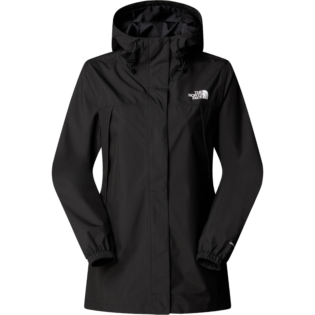 The North Face Damen Antora Rain Parka (Größe M, schwarz)