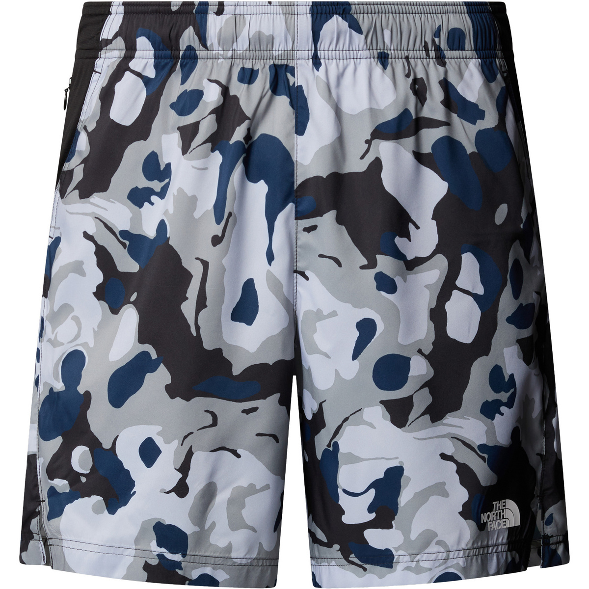 The North Face Homme Short Ma 24/7 7in Aop (taille S, Noir)