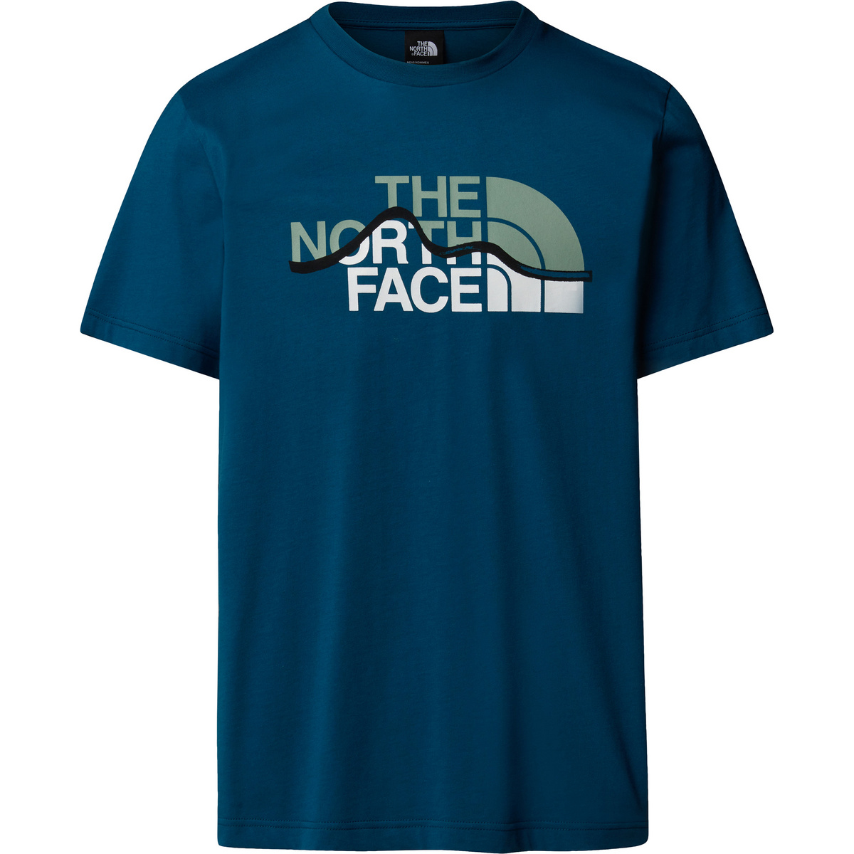 Image of The North Face Uomo Maglietta Mountain Line