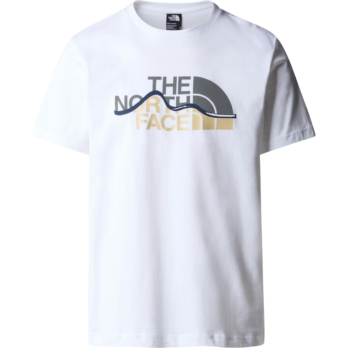 Image of The North Face Uomo Maglietta Mountain Line