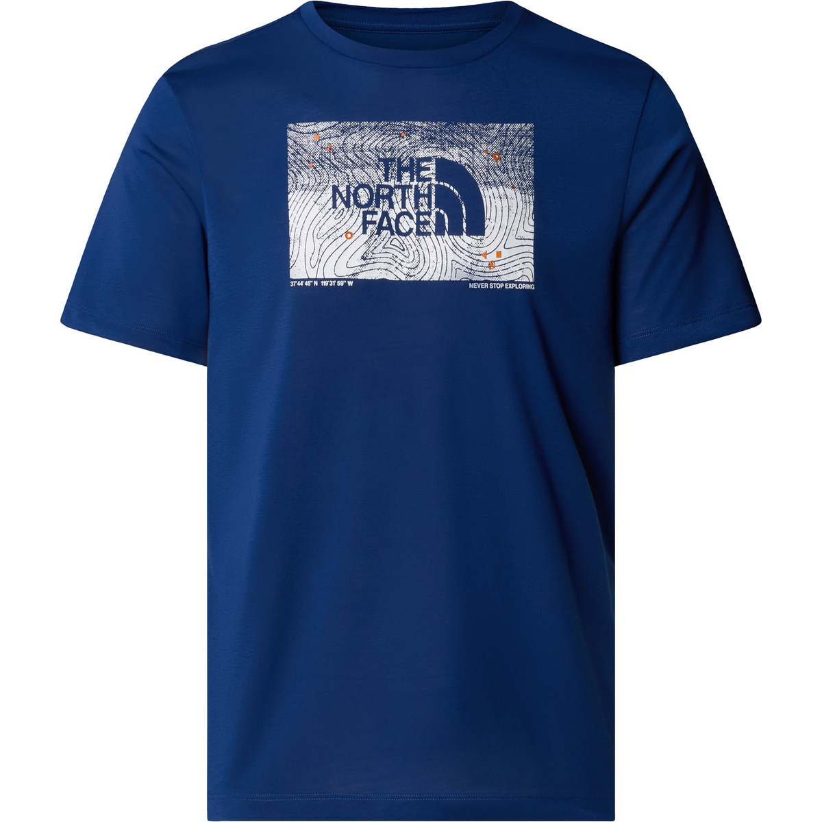 Image of The North Face Uomo Maglietta Foundation Abstract Graphic
