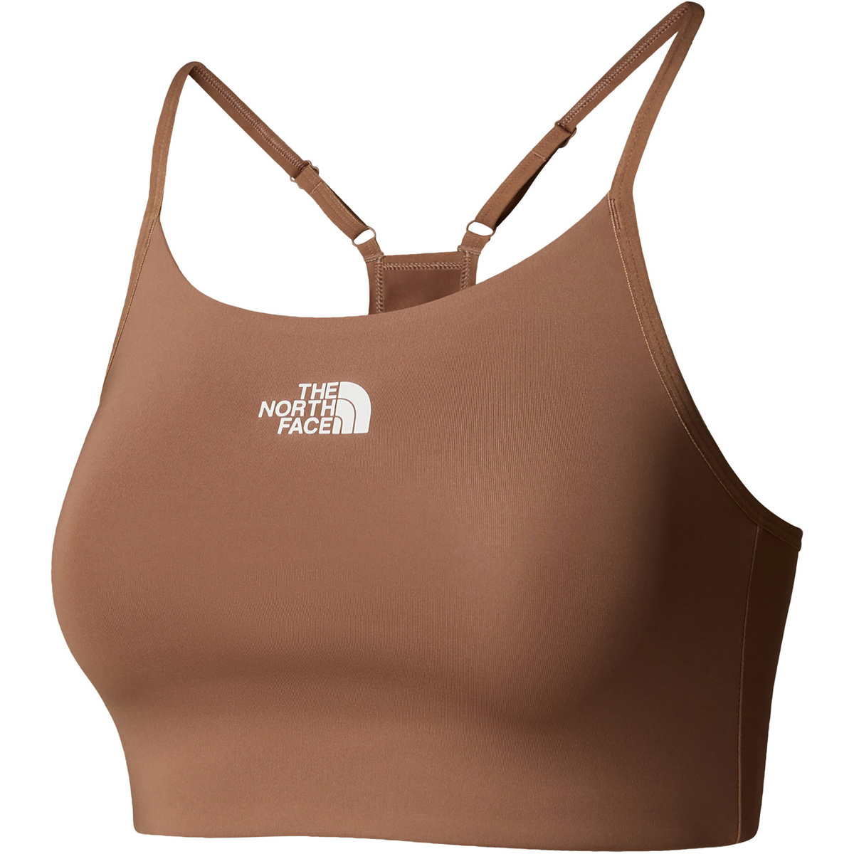 The North Face Donna Reggiseno sportivo Flex (Taglia S, Marrone)