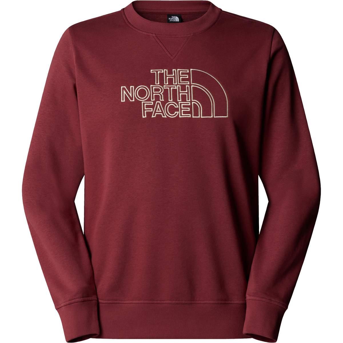 The North Face Uomo Pullover Drew Peak Light (Taglia XL, Rosso)