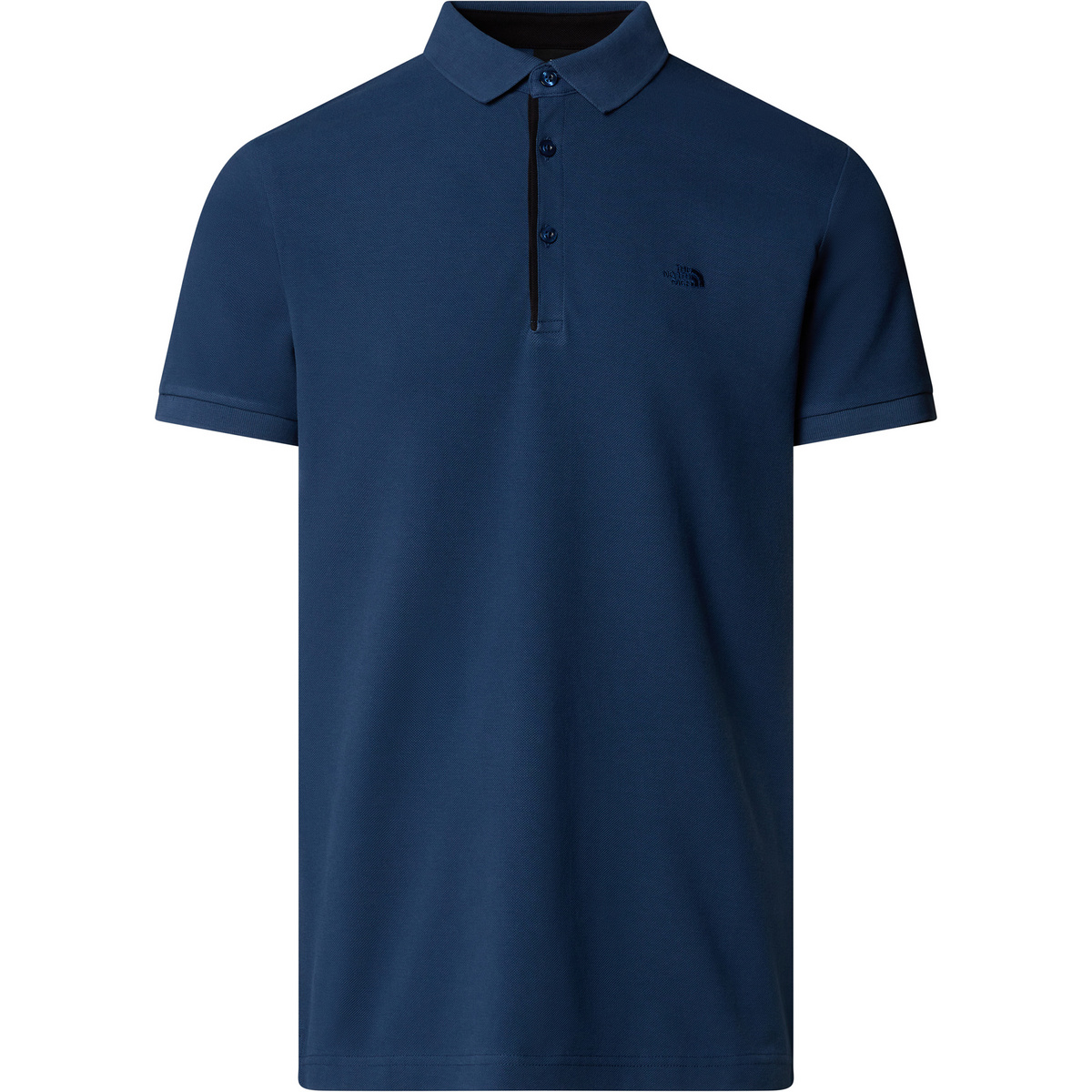 The North Face Uomo Maglietta Premium Polo (Taglia M, Blu)