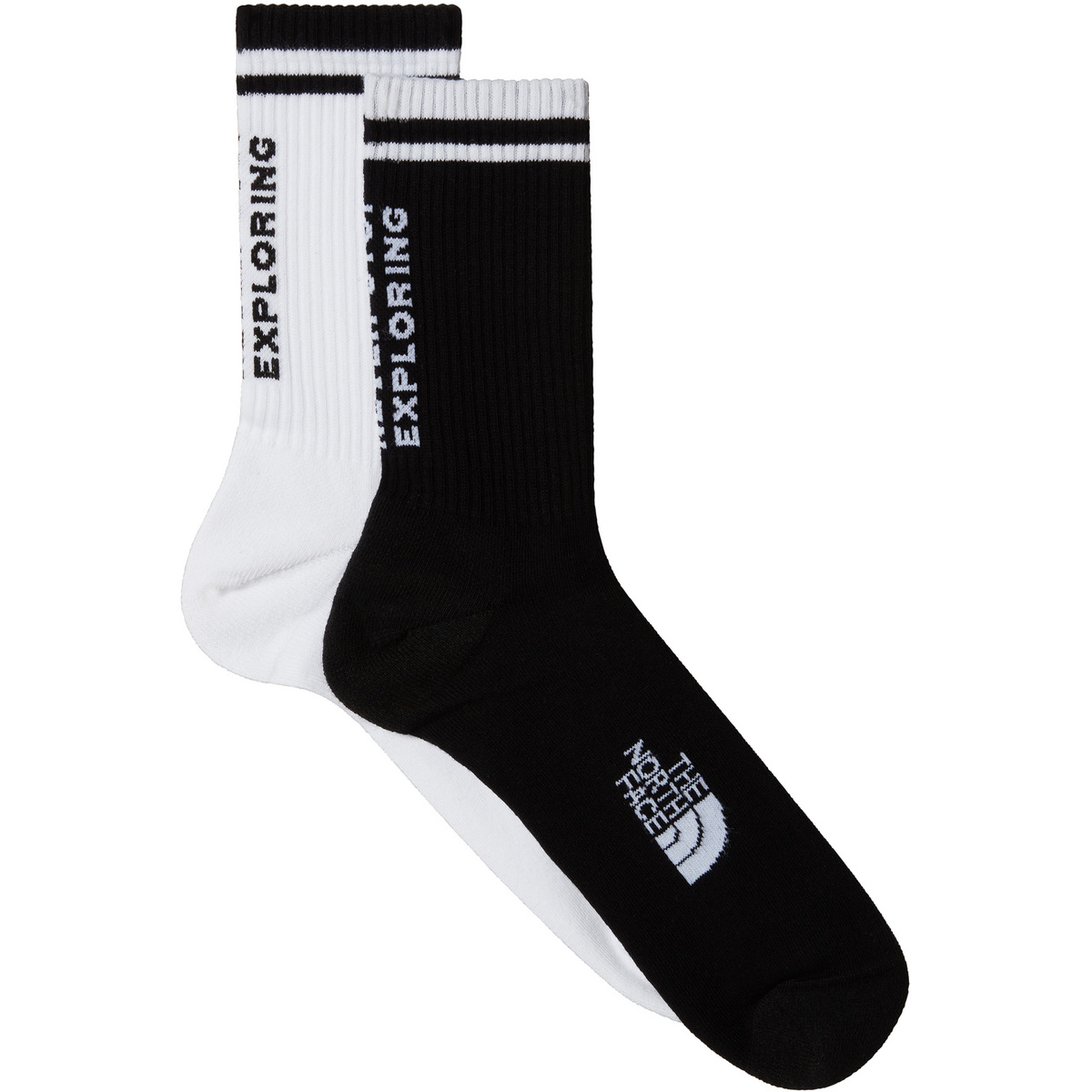 The North Face Calzini Everyday Crew Nse 2er Pack (Taglia 38 , Nero)