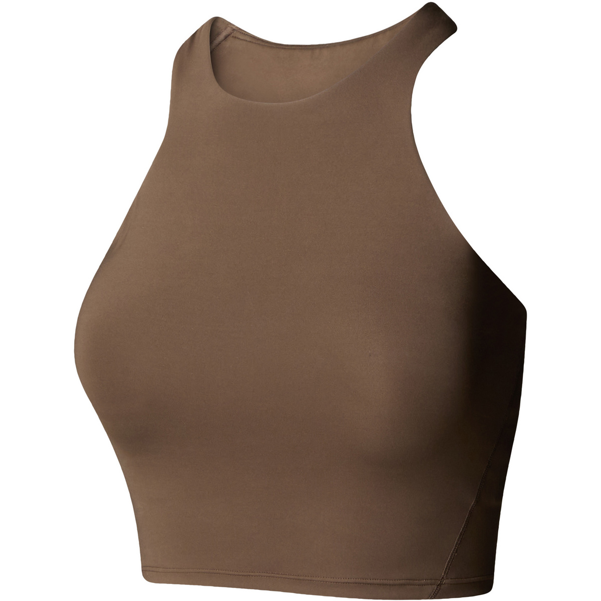 The North Face Damen Refina Longline Sport BH (Größe S, braun)