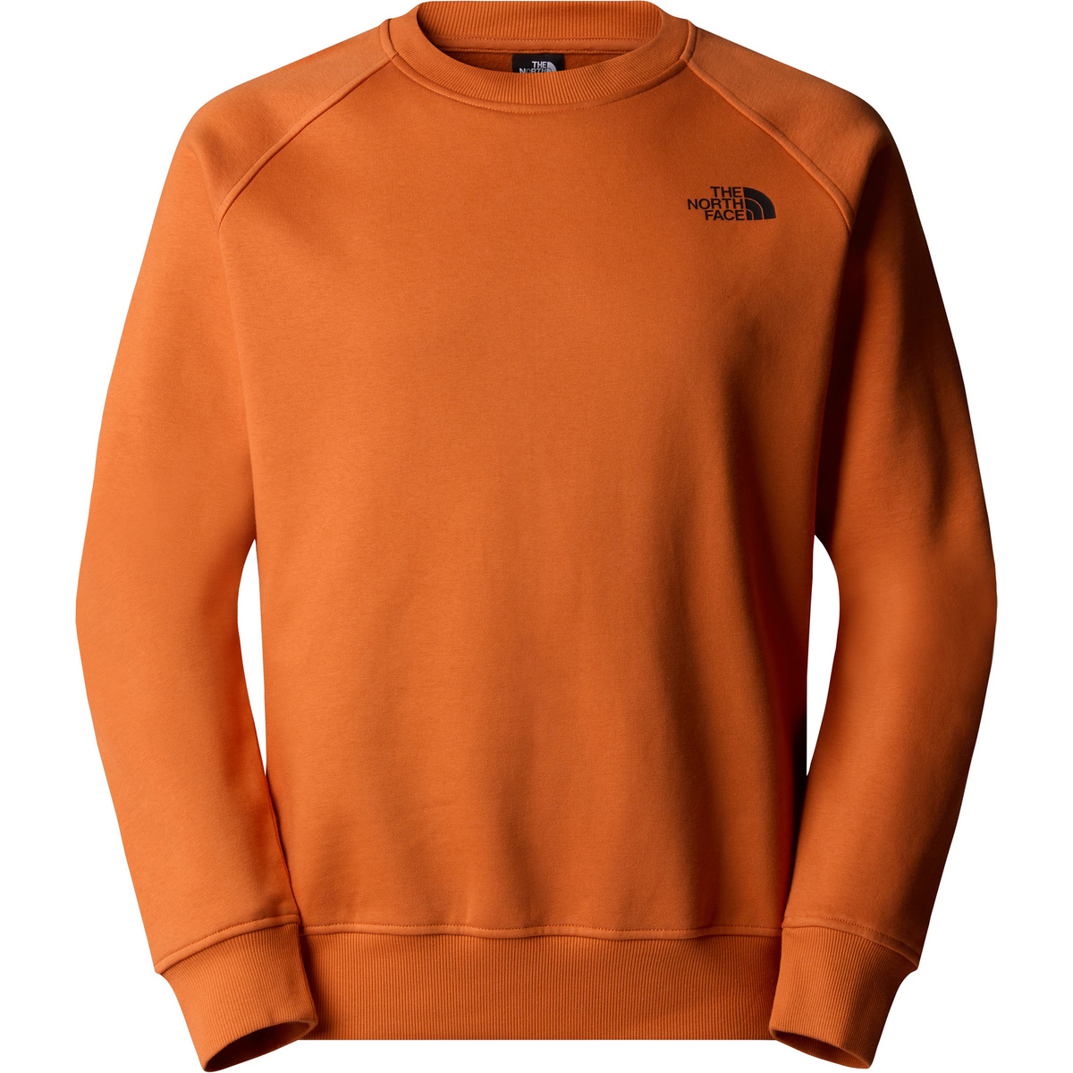 The North Face Uomo Pullover Raglan Box Nse Crew (Taglia S, Arancione)