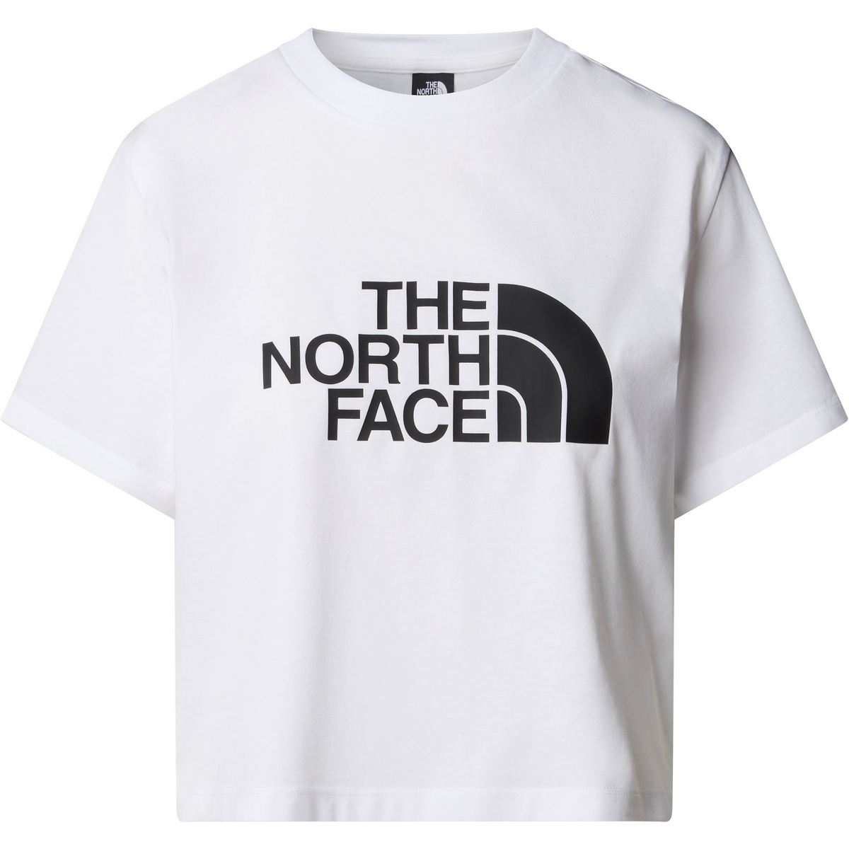 The North Face Donna Maglietta Easy Relaxed Cropped (Taglia S, Bianco)