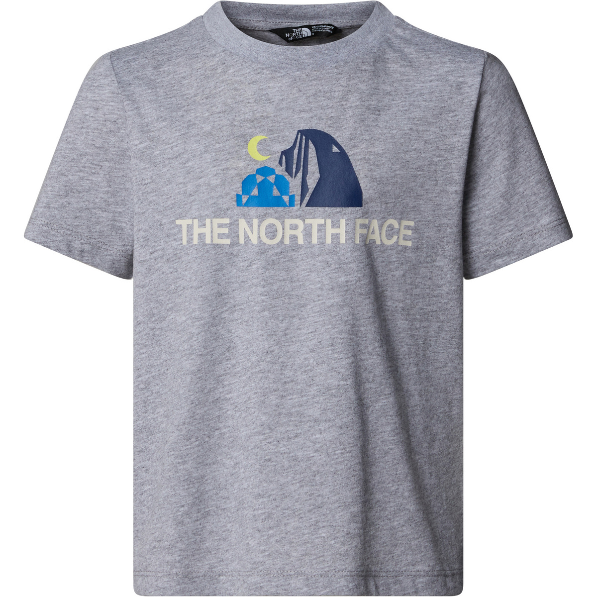 The North Face Bambino Maglietta Kid Graphic (Taglia 116, Grigio)