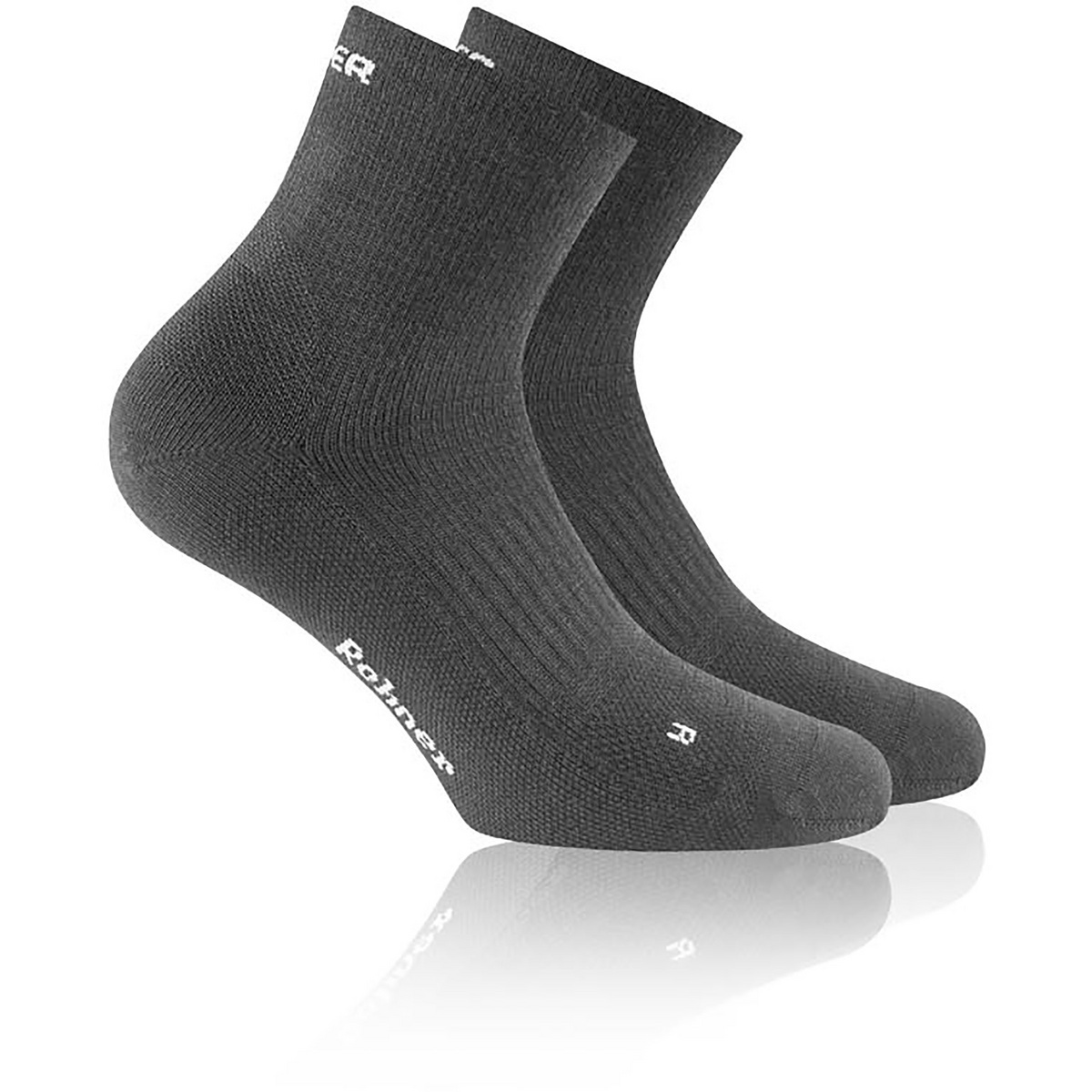 Rohner Calzini Dynamic Merino (Taglia 36 , Grigio)