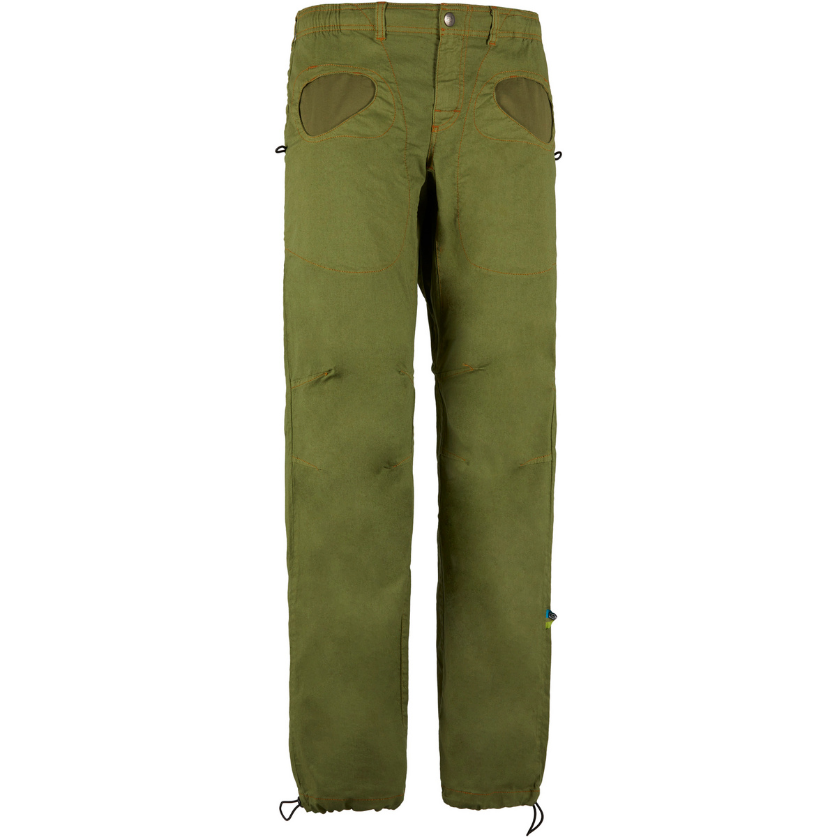 E9 Uomo Pantaloni Rondo Flax 2 (Taglia M, Verde)