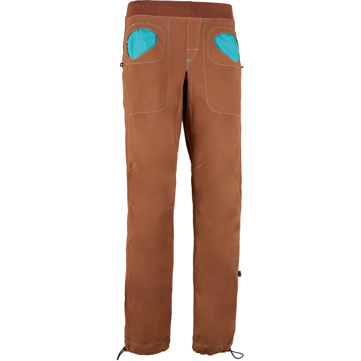 E9 Uomo Pantaloni Rondo Off (Taglia M, Marrone)