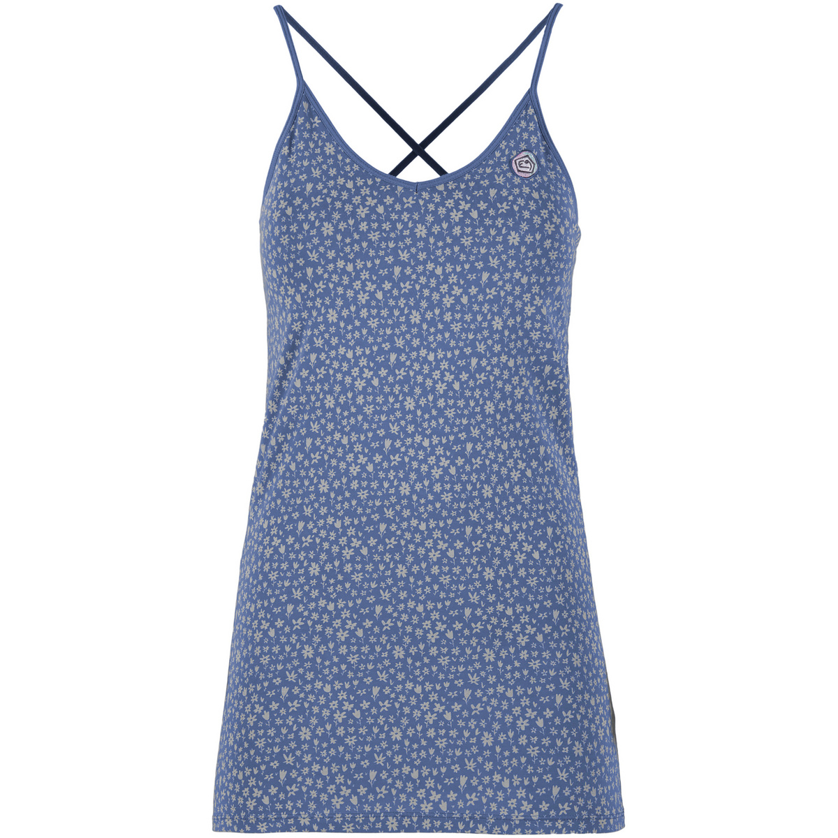 E9 Donna Canotta Kessidi (Taglia M, Blu)