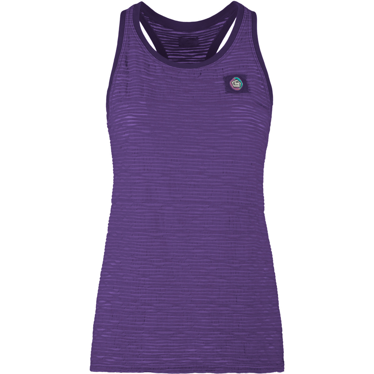 E9 Donna Canotta Milvia (Taglia XS, Viola)