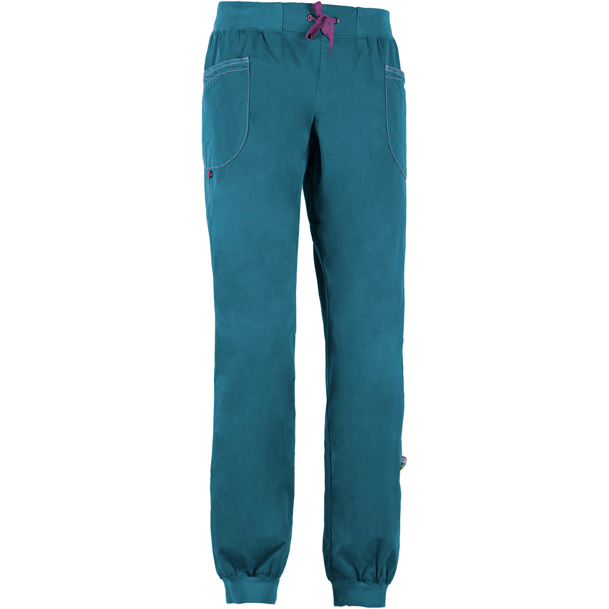 E9 Donna Pantaloni Joee (Taglia L, Turchese)