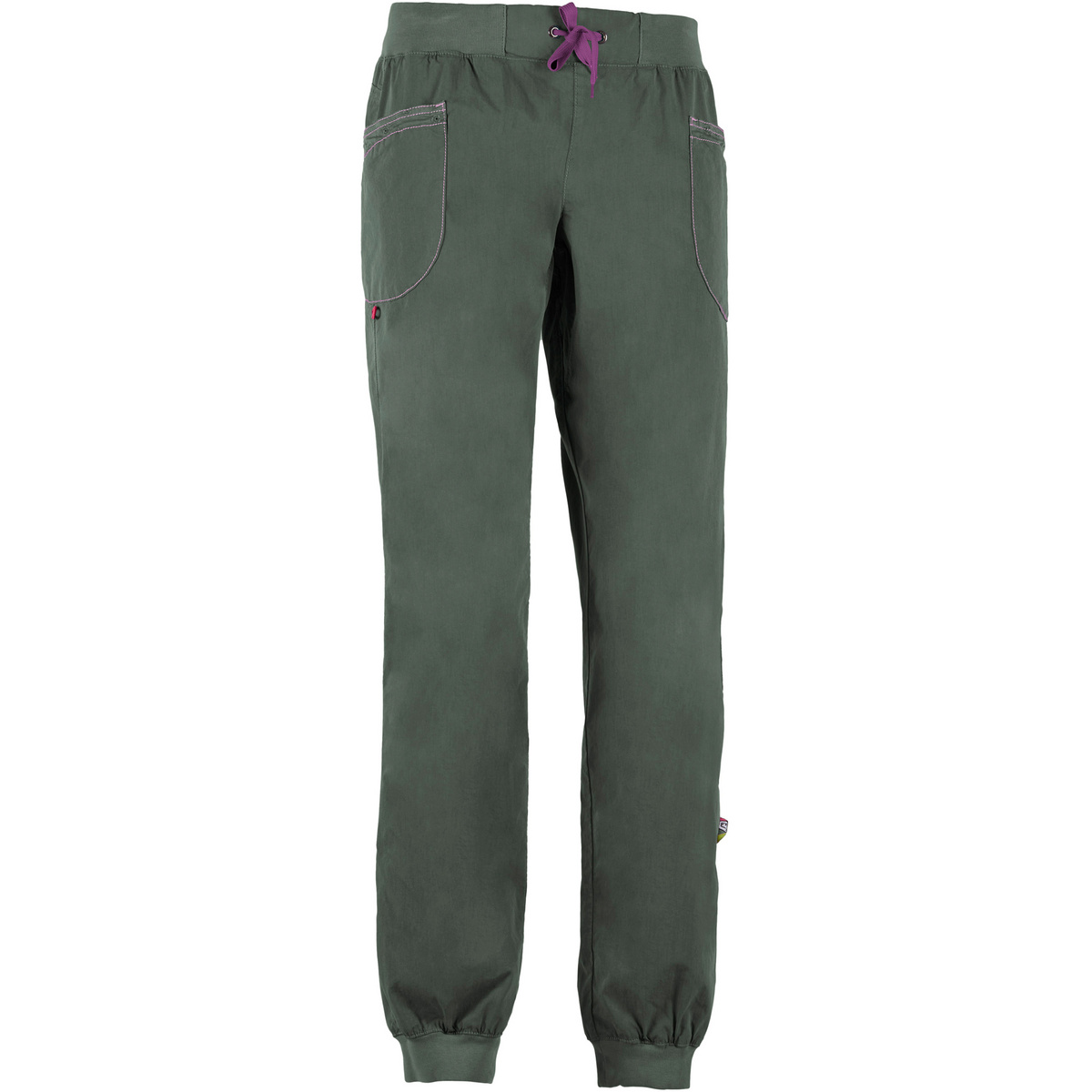 E9 Donna Pantaloni Joee (Taglia S, Verde)