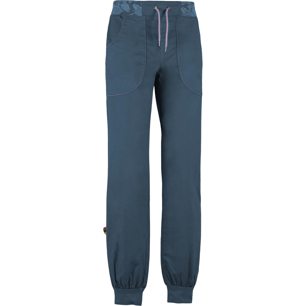 E9 Donna Pantaloni Aria (Taglia XL, Blu)