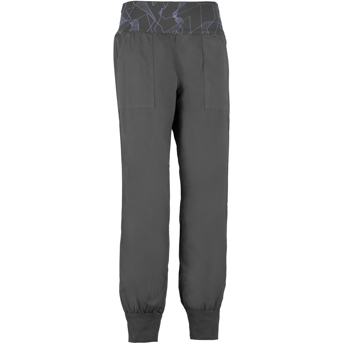 E9 Donna Pantaloni Nicole (Taglia S, Grigio)