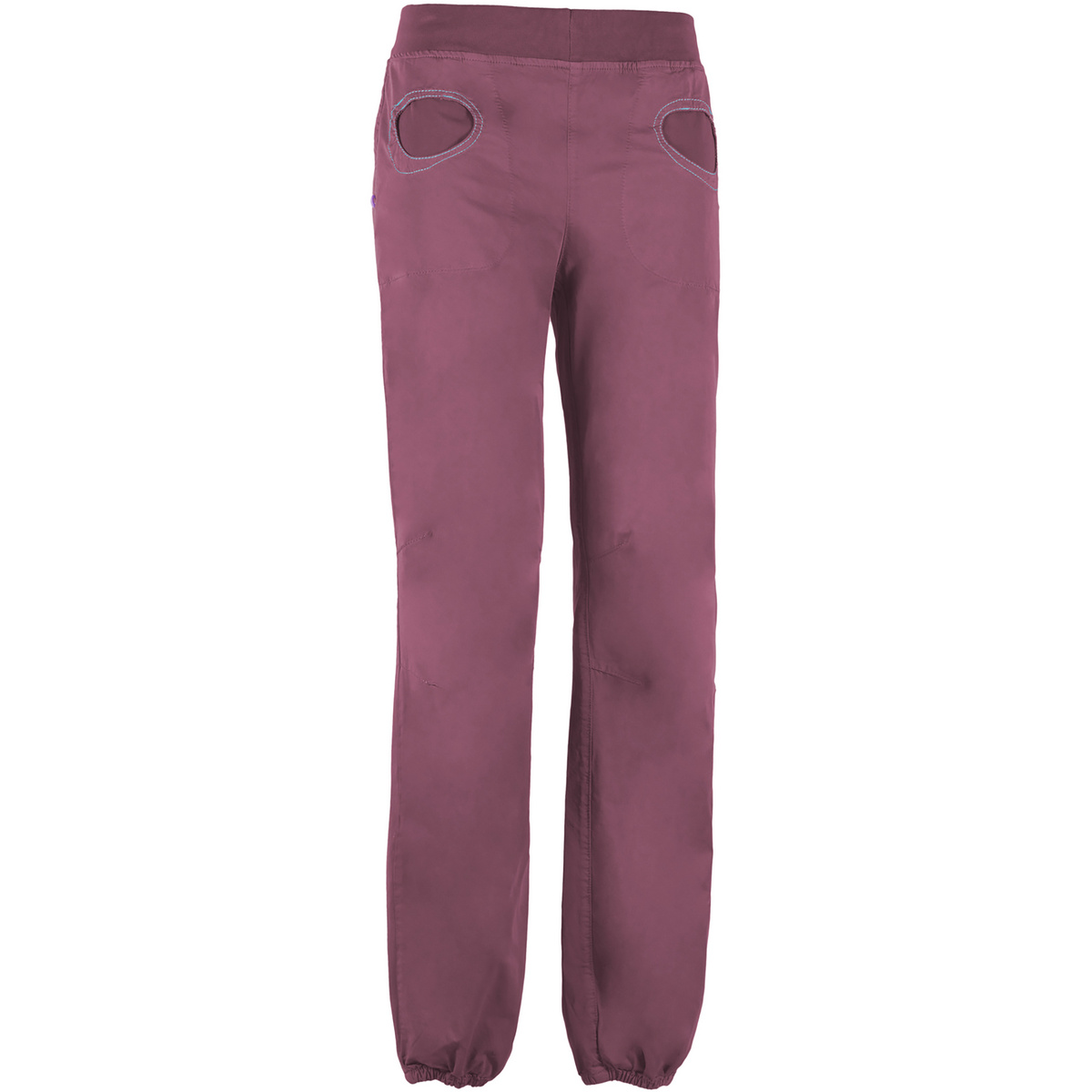 E9 Donna Pantaloni Onda (Taglia XS, Viola)