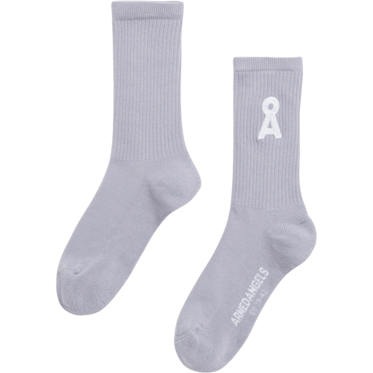 Armedangels Calzini Saamus Iconic Logo (Taglia 35 , Grigio)