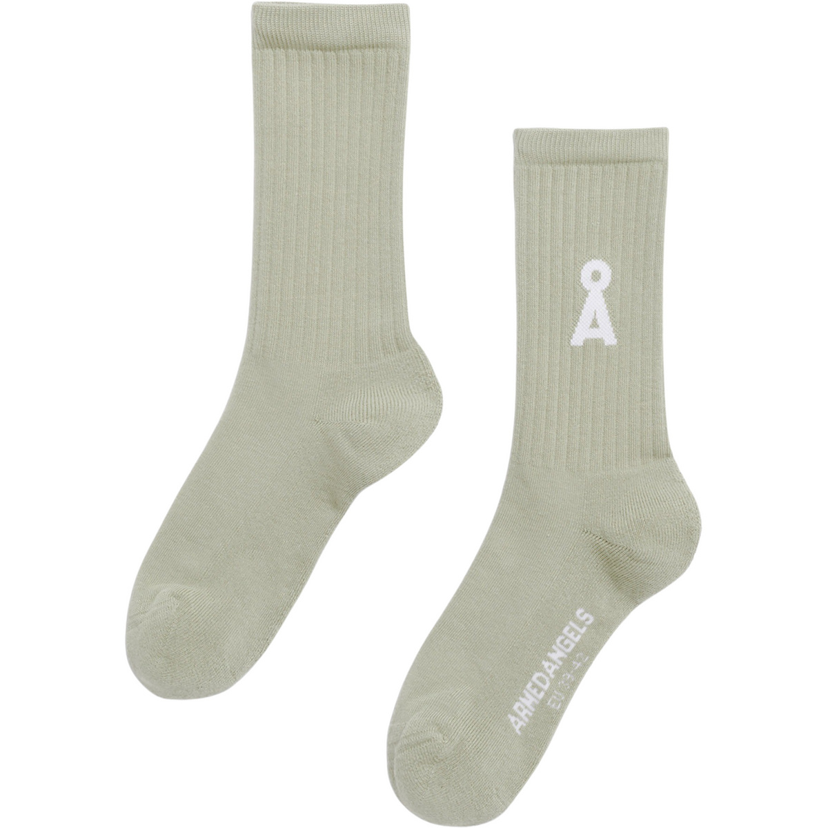 Armedangels Calzini Saamus Bold (Taglia 43 , Verde)