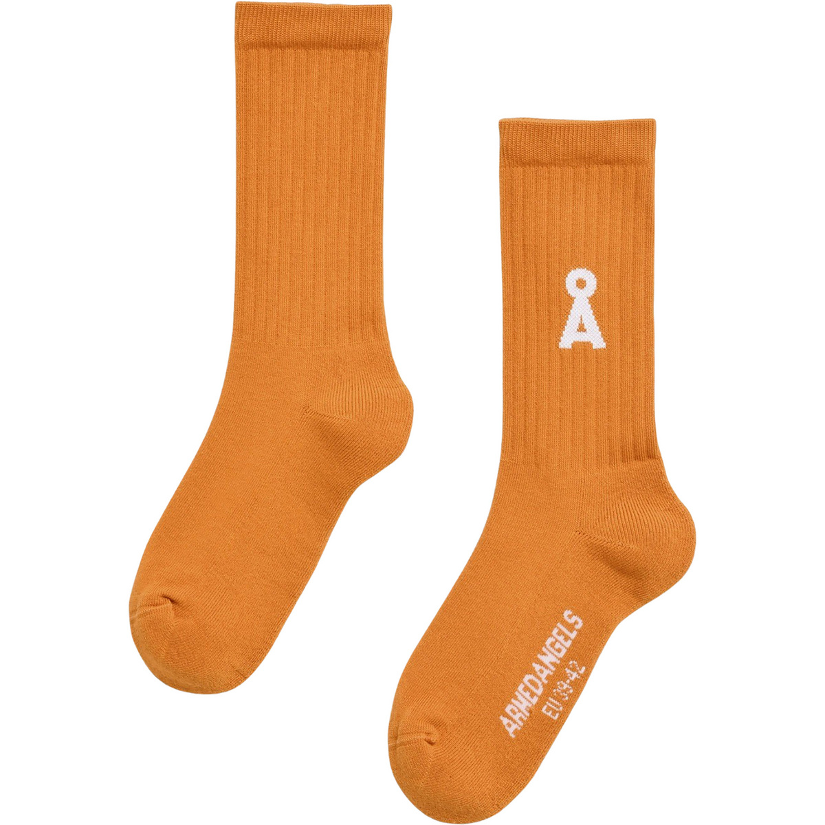 Armedangels Saamus Bold Socken (Größe 35 , orange)
