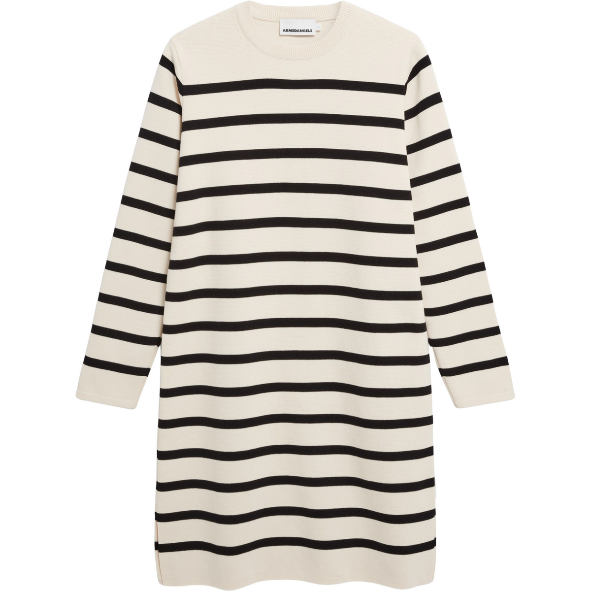 Armedangels Damen Miniaa Stripes Kleid (Größe M, weiss)