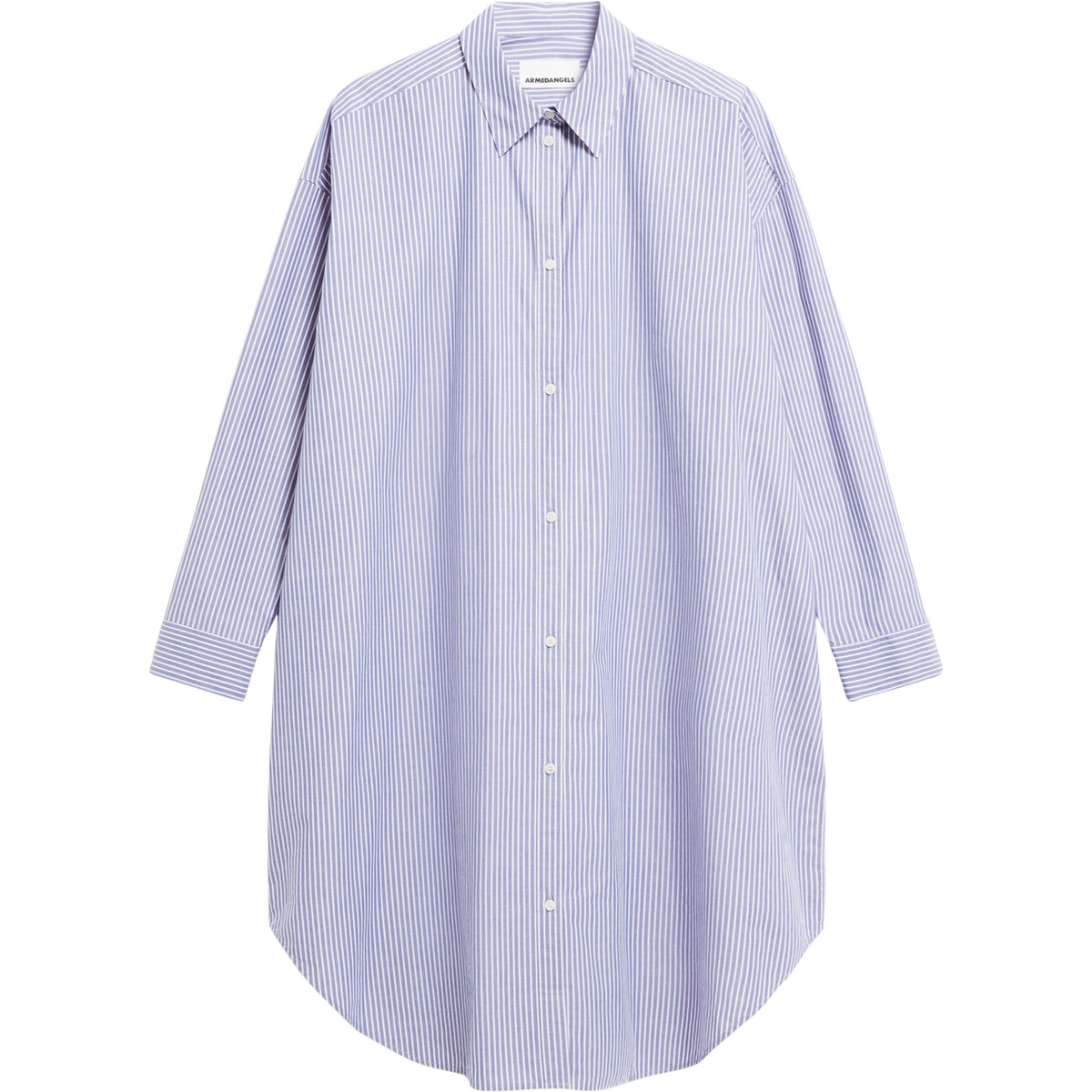 Armedangels Donna Vestito Pfileaa Stripe (Taglia M, Blu)