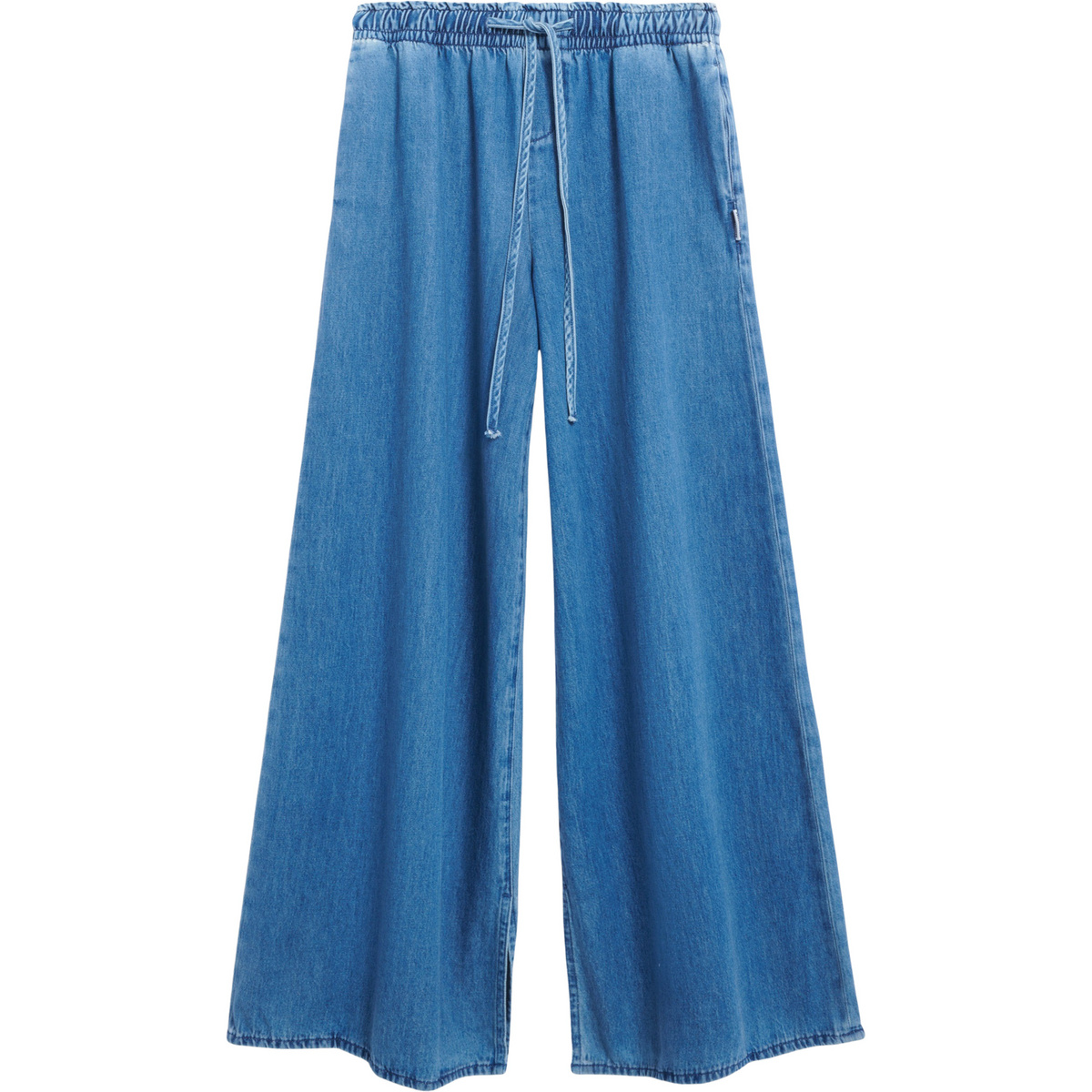 Armedangels Femme Pantalon Kelaani (taille S, Bleu)