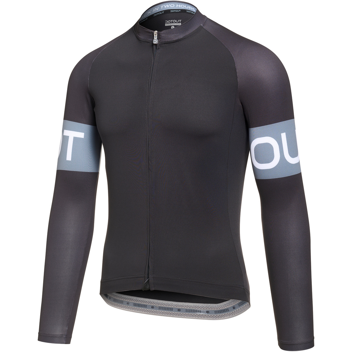 Dotout Herren Block Long Sleeve 2.0 Trikot (Größe S, schwarz)
