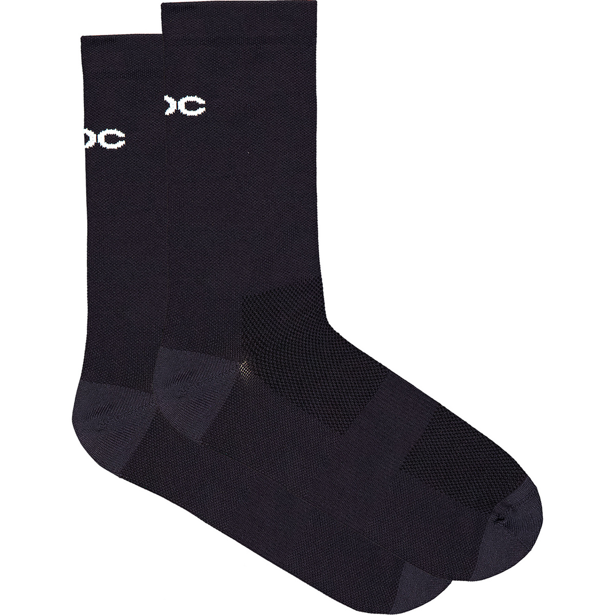 POC Cadence Road Long Socken (Größe 43 , schwarz)