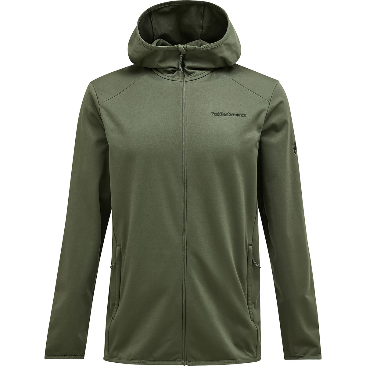Peak Performance Homme Veste Light Hoodie (taille L, Vert)