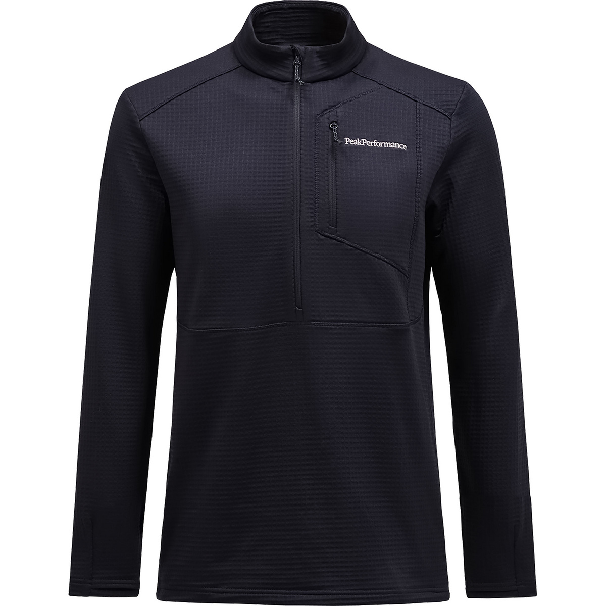 Image of Peak Performance Uomo Pullover Trail Polartec Half Zip