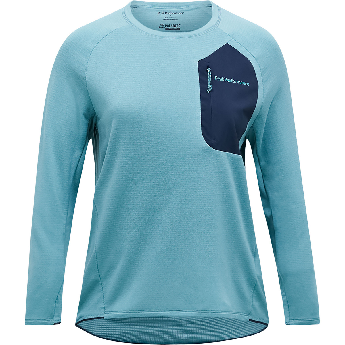 Image of Peak Performance Donna Pullover Freelight Polartec Grid