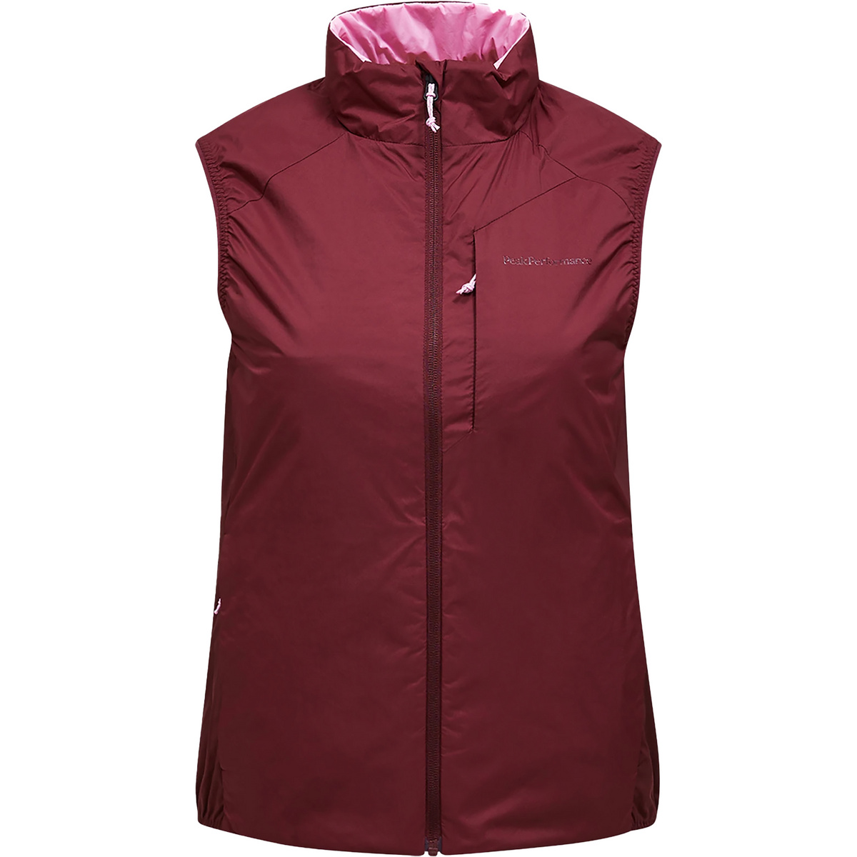 Peak Performance Donna Gilet Freelight Reversible (Taglia M, Rosso)