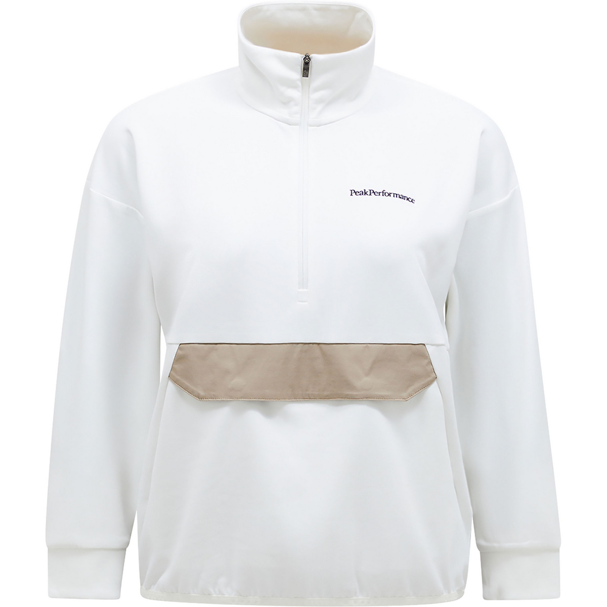 Peak Performance Donna Pullover Mid Layer (Taglia L, Bianco)