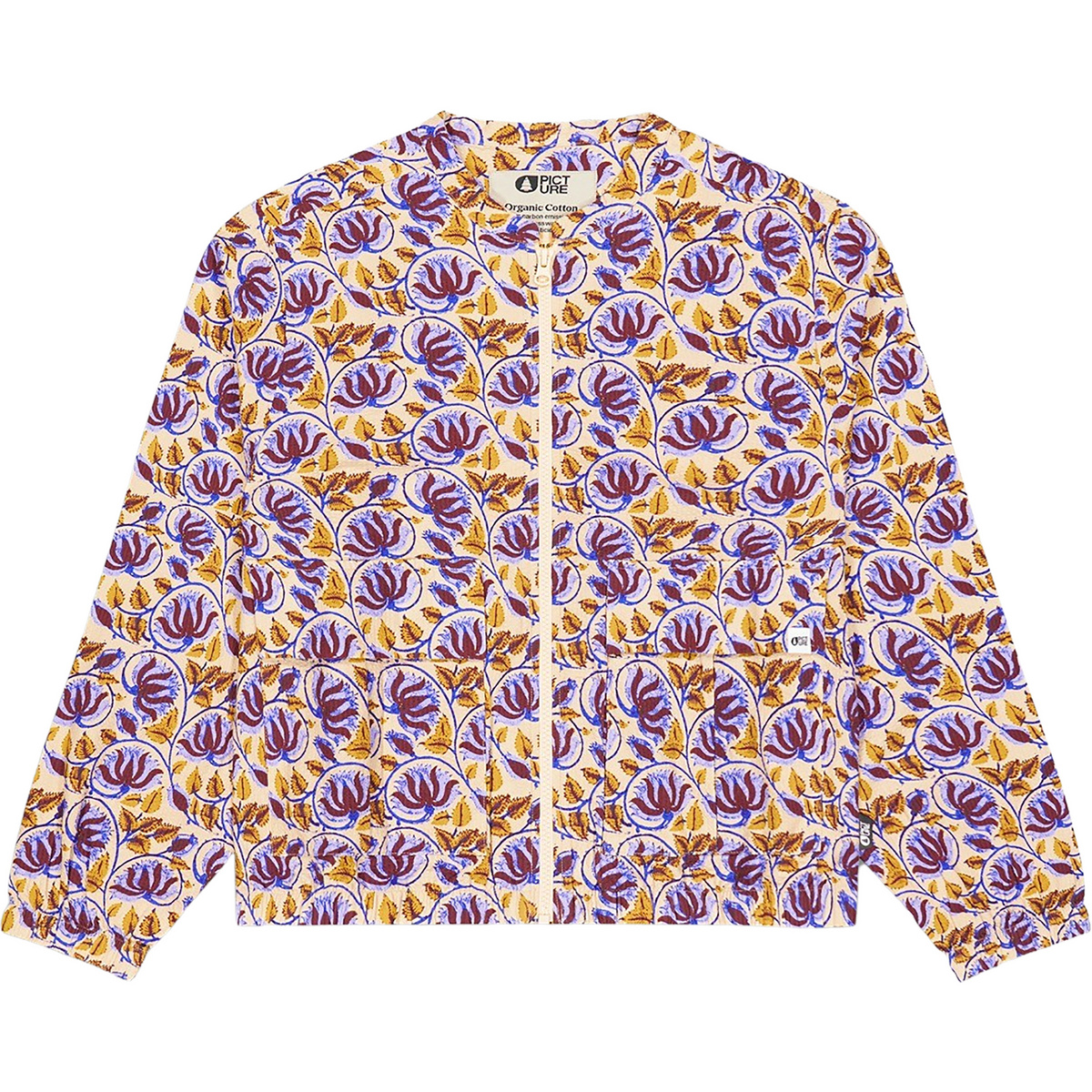 Picture Herren Serenata Printed Jacke (Größe S, lila)