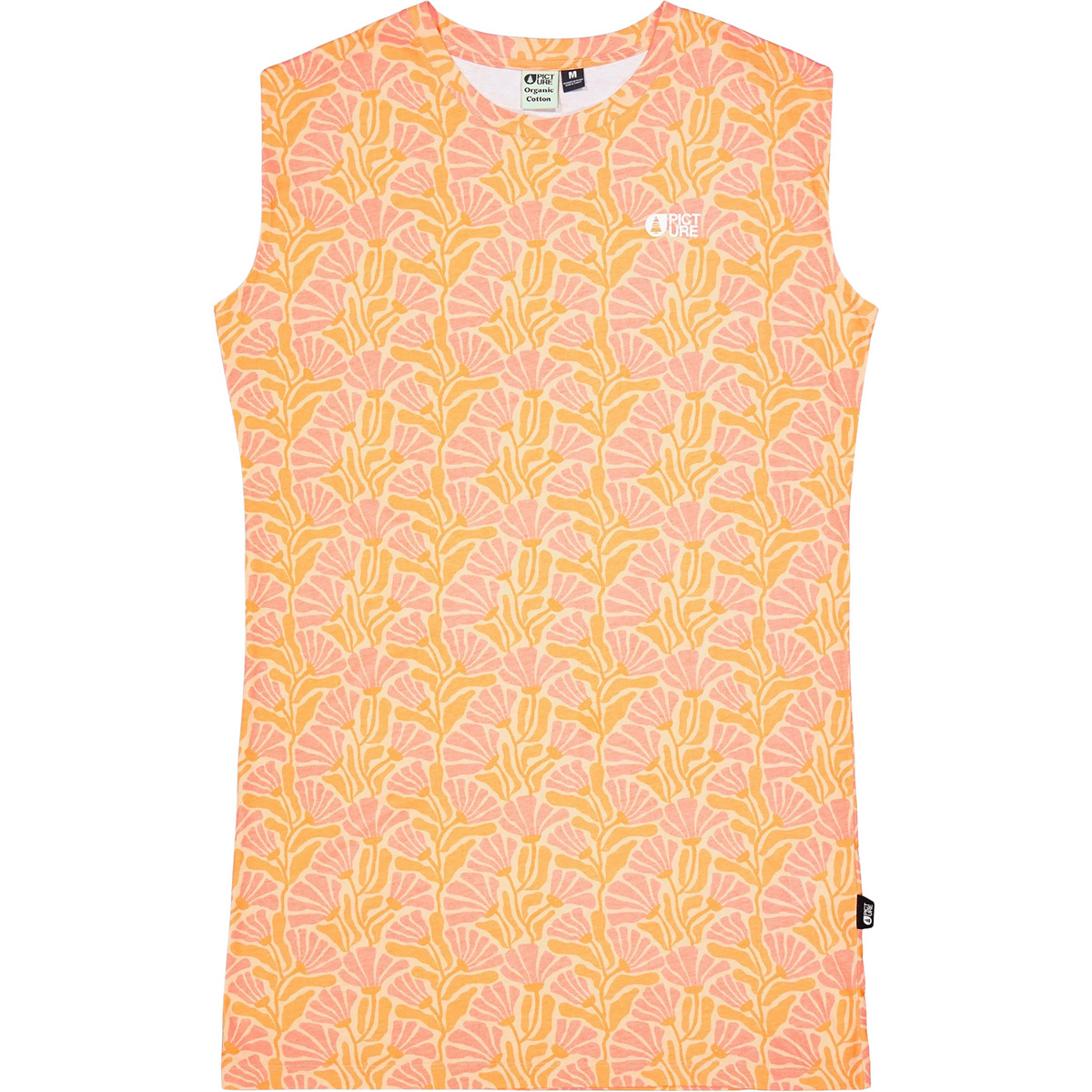 Picture Donna Vestito Yolara Printed (Taglia M, Arancione)