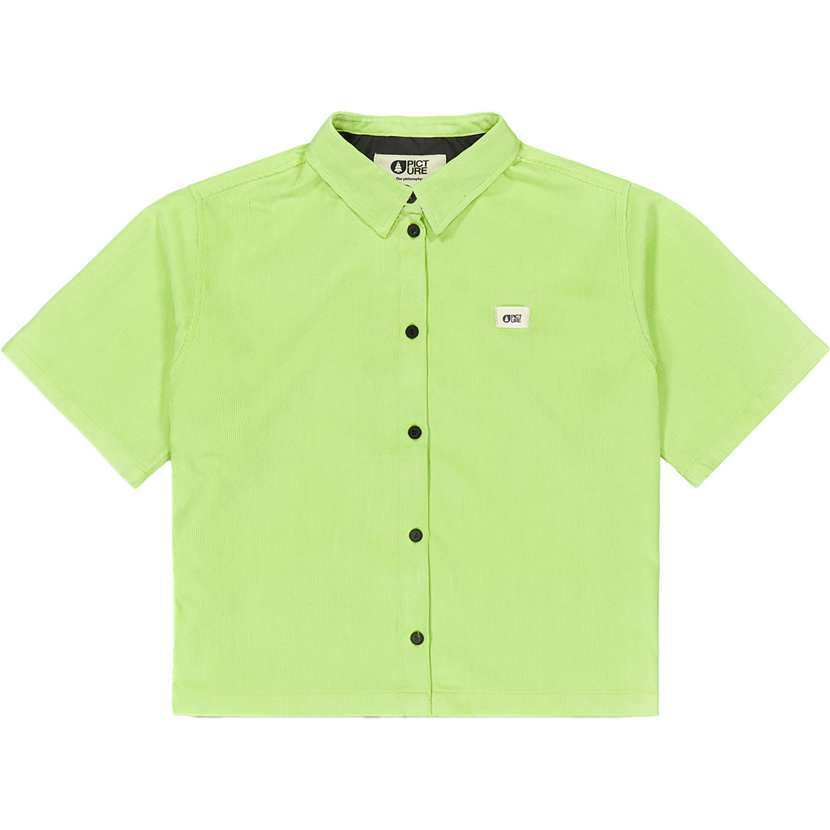 Picture Damen Sesia Cord Bluse (Größe XS, gruen)