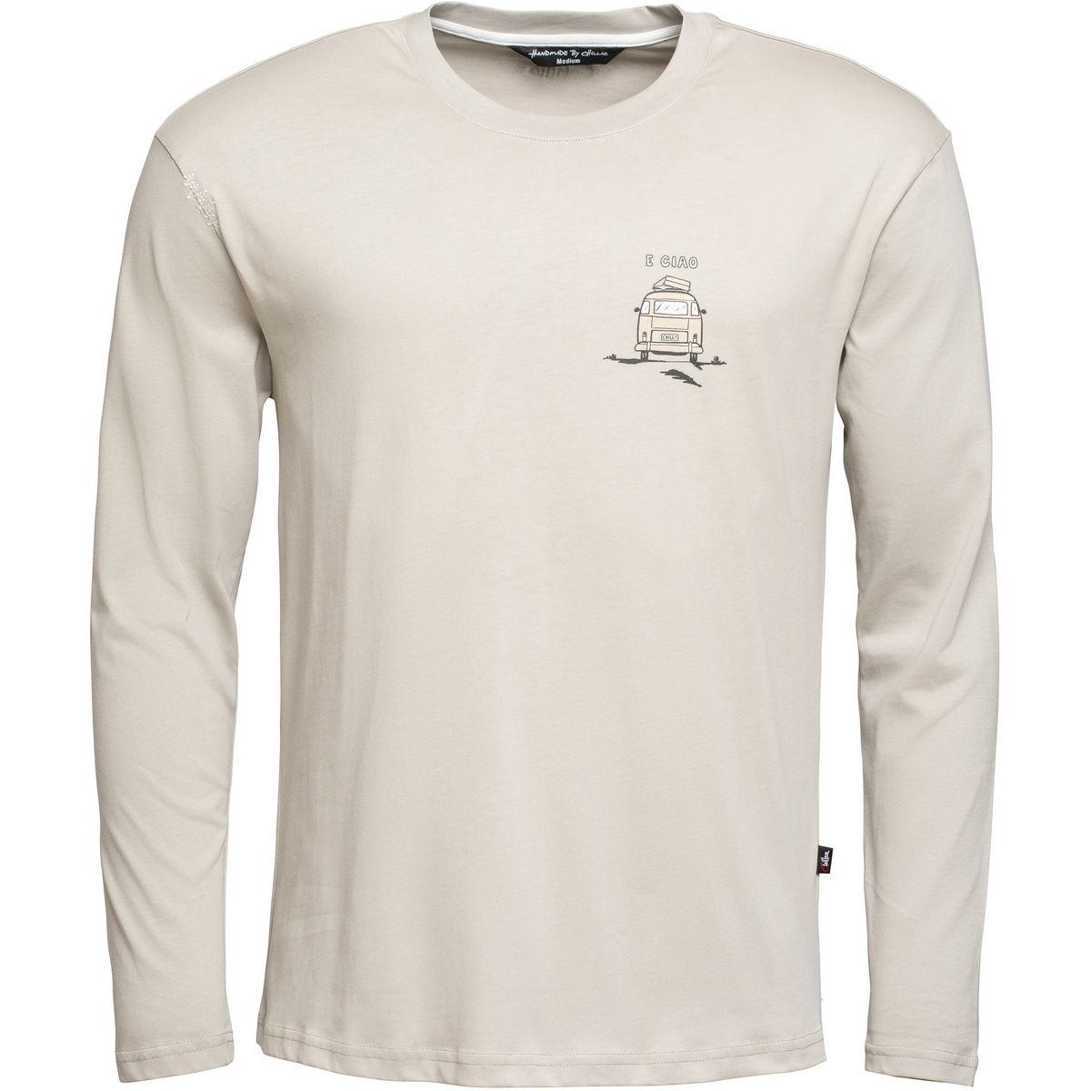 Chillaz Herren Göteborg E Ciao Longsleeve (Größe XXL, beige)