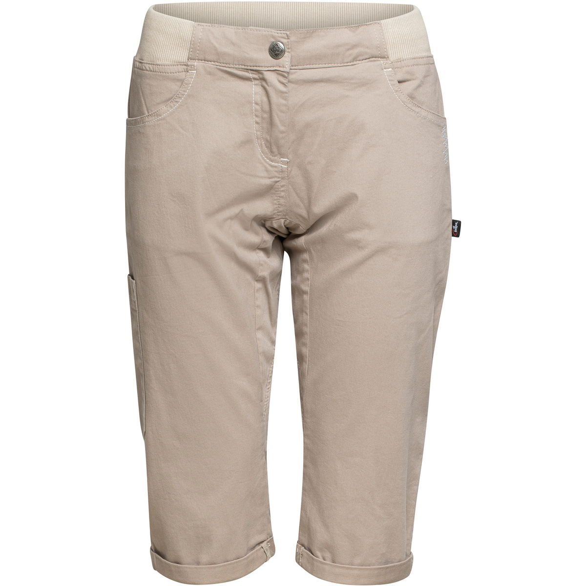 Chillaz Femme Pantalon Jessy 3/4 (taille M, Beige)